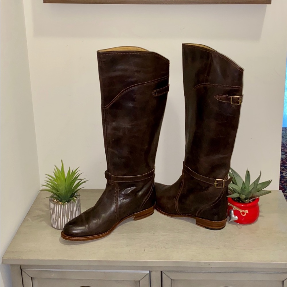 🥰👢 Frye dorado riding boots size 7
